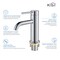 Kibi Circular Single Handle Bathroom Vanity Sink Faucet with Pop Up Drain C-KBF1008CH-KPW100CH - alternate 7